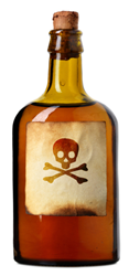 Alcohol Poison Bottle - DrunkDrivingDefense.com