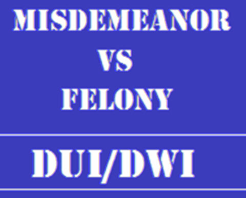 Felony DUI and DWI Laws By State