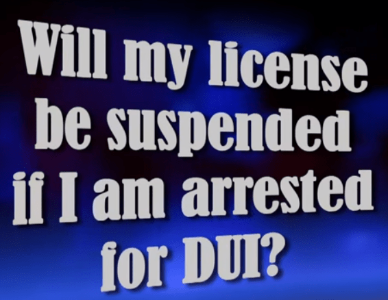 Will my CDL license be suspended if I am convicted of DUI?