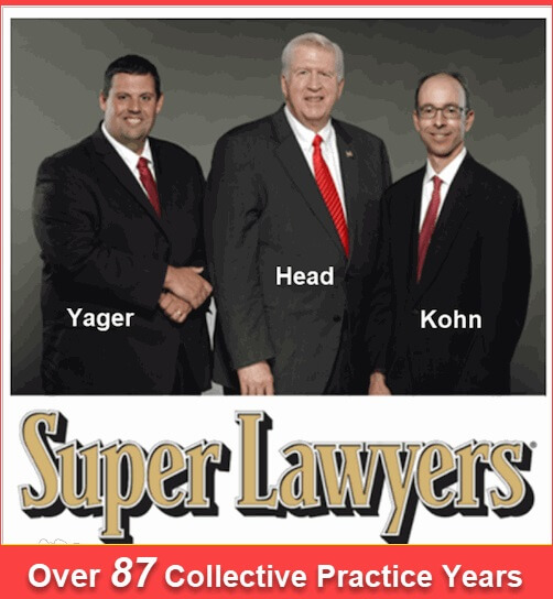 Super Lawyers Head, Kohn, Yager