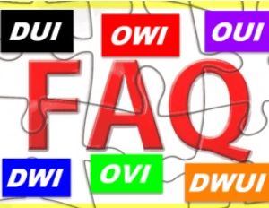 DUI FAQ