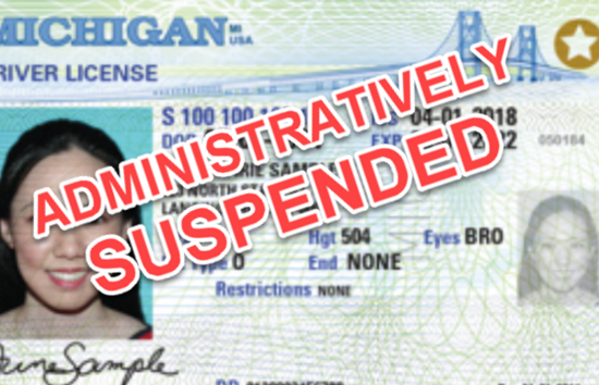 Driving while intoxicated cases can trigger an initial administrative license suspension under implied consent laws, and (if later convicted) the criminal conviction has its own suspension.