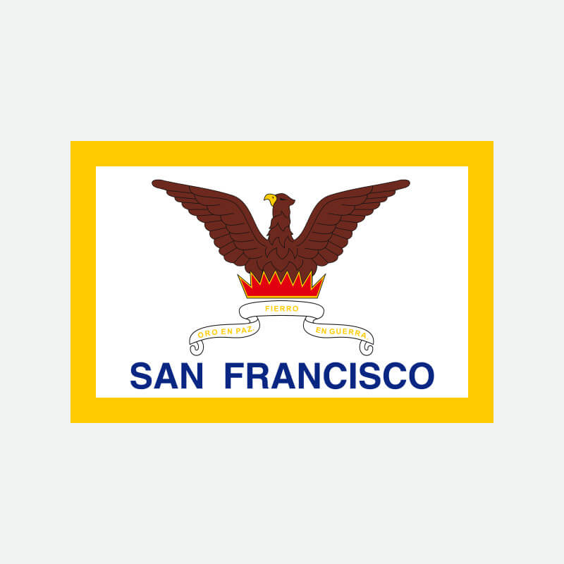 Official Flag of The City of San Francisco