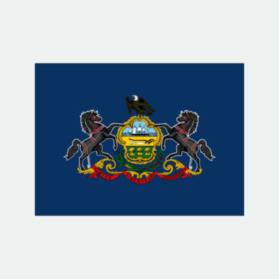 Official Flag of The State of Pennsylvania