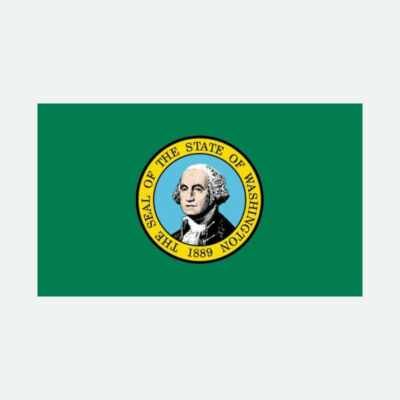 Official Flag of Washington State