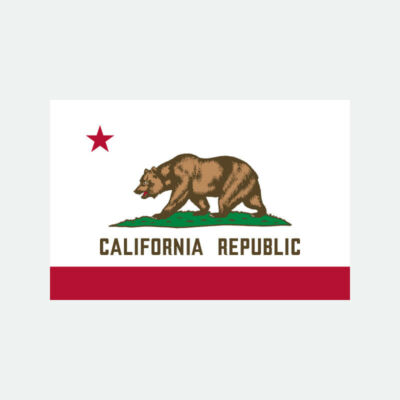 Official Flag of the State of California