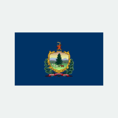 The Official Flag of the State of Vermont