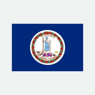 The Official Flag of the State of Virginia