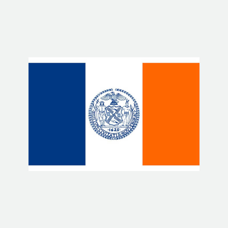 Official Flag of New York City Official Flag of New York City
