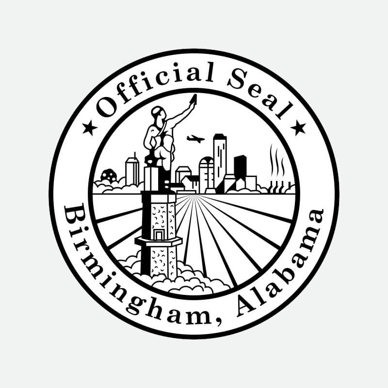 Official Seal of the City of Birmingham, AL Official Seal of the City of Birmingham, AL