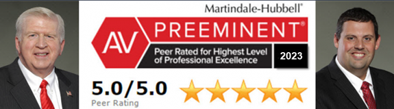 Martindale in America's oldest lawyer directory, dating back to 1868. Their ratings service has ranked Mr. Head at its highest possible ratings for over 30 years and Mr. Yager for more than a decade.