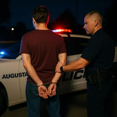 OUI Arrest in Augusta Maine