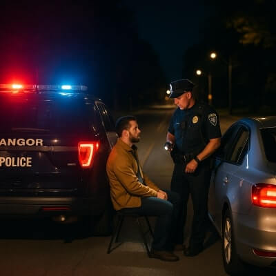 OUI Arrest in Bangor, ME