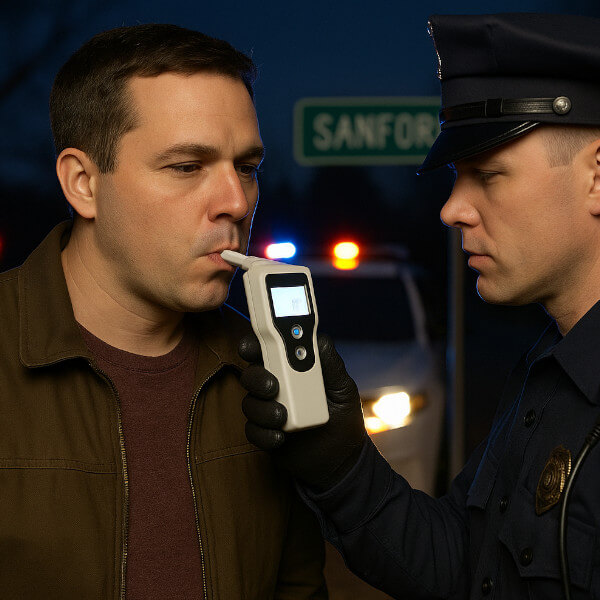 OUI Arrest in Sanford