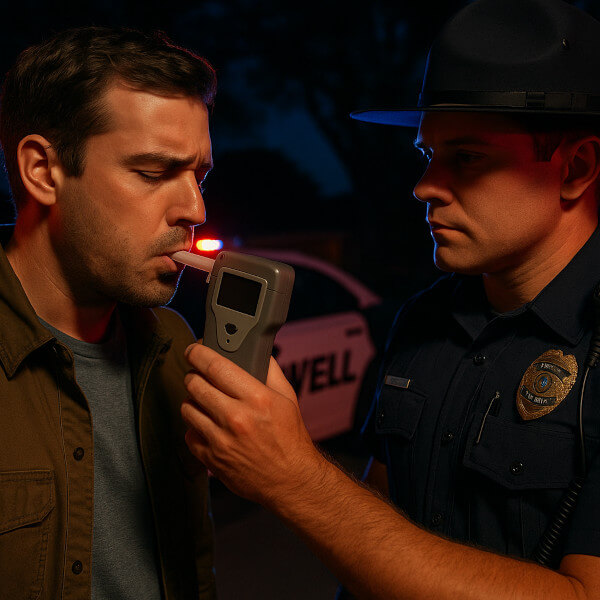 DUI Arrest in Roswell
