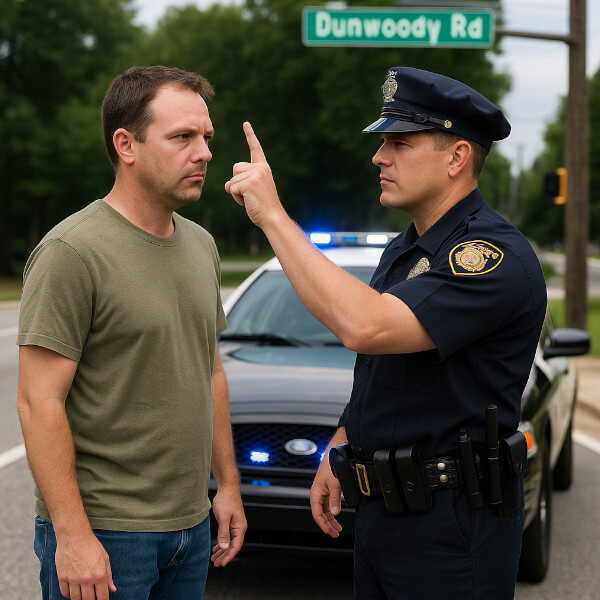 DUI Charge in Dunwoody GA