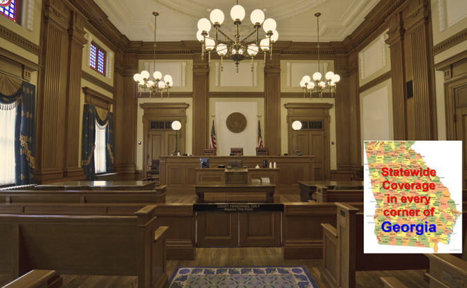 Drunk Driving Defense provides statewide coverage for DUI cases all across Georgia